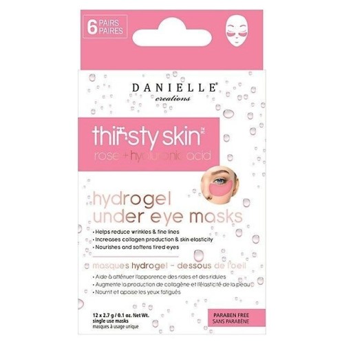 Danielle Creations Thirsty Skin Hydrogel Under Eye Masks 6 pcs