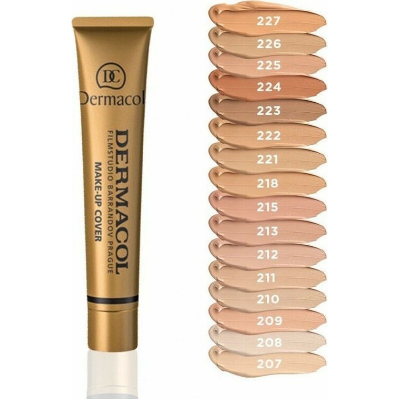 Dermacol Make Up Cover Waterproof SPF30 218 30ml MAKE UP + FOUNDATION