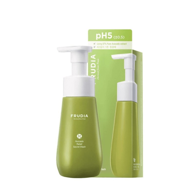 Frudia Avocado Relief Secret Wash pH 5 Αφρός για Καθαρισμό της Ευαίσθητης Περιοχής 260ml ΠΕΡΙΠΟΙΗΣΗ ΣΩΜΑΤΟΣ ΜΠΑΝΙΟΥ