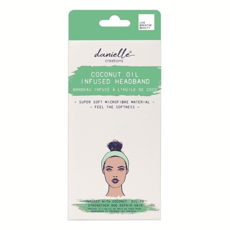 Danielle Creations Κορδέλα Μαλλιών ΤΟΥΡΜΠΑΝΙΑ + ΚΟΡΔΕΛΕΣ ΜΕ ΕΛΑΙΑ