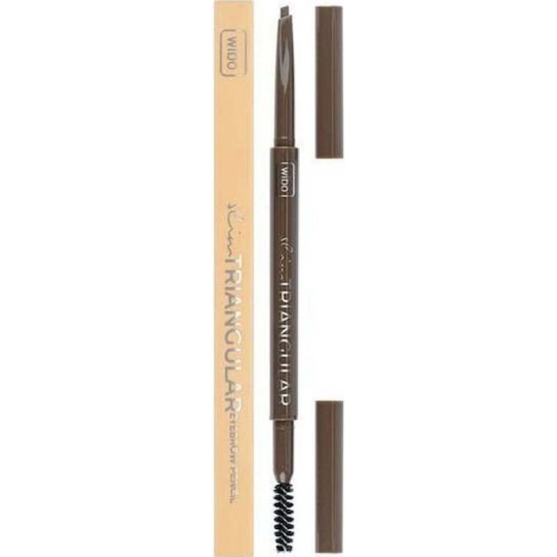 Wibo Slim Triangular Μολύβι για Φρύδια Soft Brown ΜΟΛΥΒΙΑ ΦΡΥΔΙΩΝ