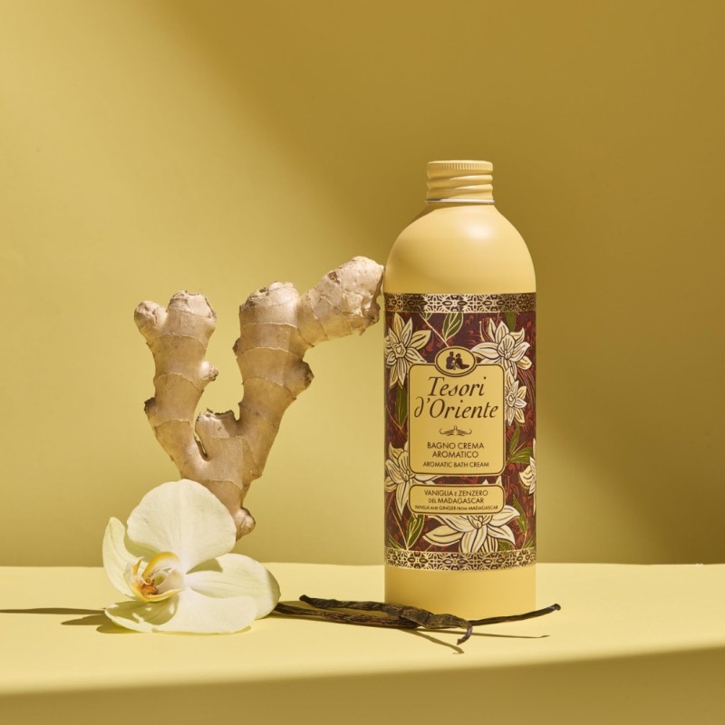 Tesori d'Oriente Bath Cream Vanilla & Ginger by Madagascar 500 ml ΠΕΡΙΠΟΙΗΣΗ ΣΩΜΑΤΟΣ ΜΠΑΝΙΟΥ