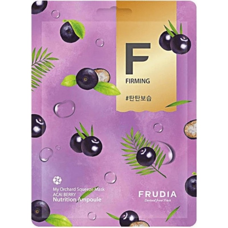Frudia My Orchard Firming Υφασμάτινη Μάσκα Προσώπου με Εκχύλισμα Acai Berry για Εντατική Ενυδάτωση, 20ml ΜΑΣΚΕΣ ΠΡΟΣΩΠΟΥ