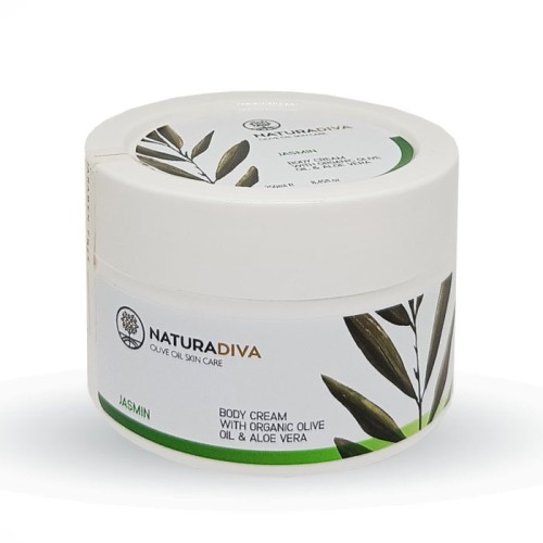 NATURADIVA Κρέμα σώματος με Aloe Vera Jasmine 250ml