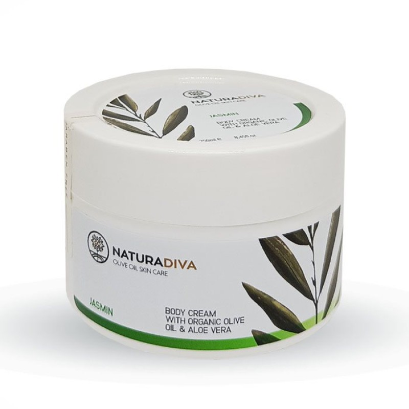 NATURADIVA Κρέμα σώματος με Aloe Vera Jasmine 250ml BODY LOTION
