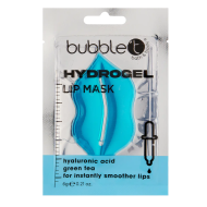 Bubble T Hydrogel Μάσκα Χειλιών με Υαλουρονικό Οξύ & Πράσινο Τσάι