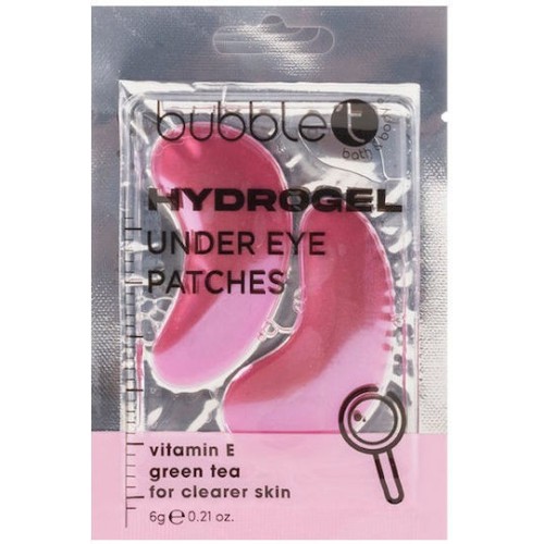 Bubble T Hydrogel Patches Ματιών για Θρέψη / Ενυδάτωση / Αντιγήρανση Νύχτας με Πράσινο Τσάι 2τμχ