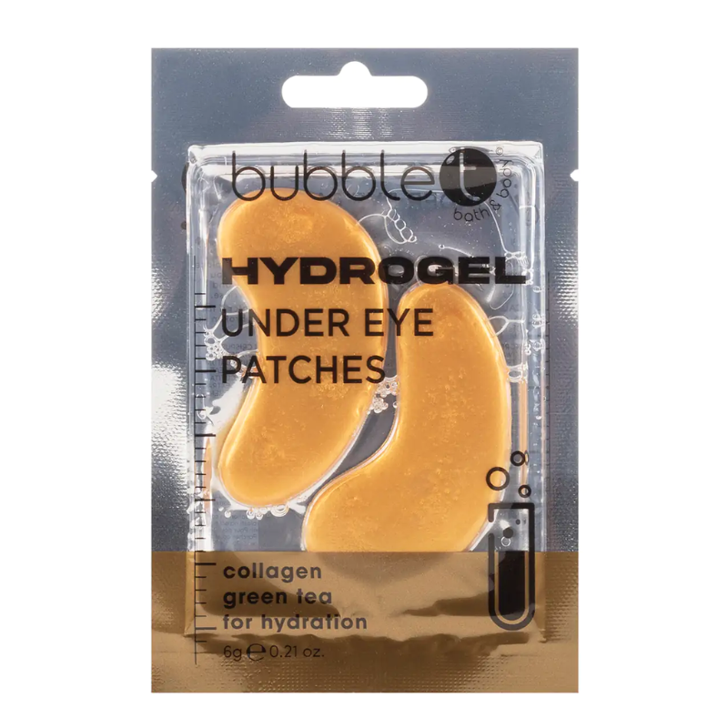 Bubble T Επιθέματα Υδρογέλης Ματιών Κολλαγόνο & Πράσινο Τσάϊ EYES PATCHES
