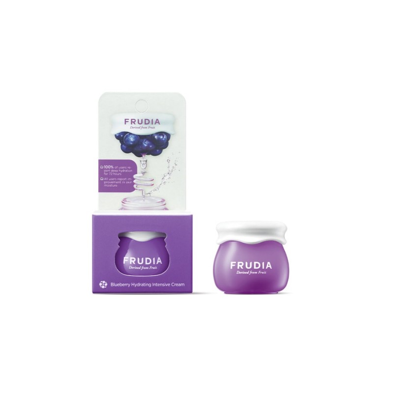 Frudia Blueberry Hydrating Intensive Cream Mini - Κρέμα Προσώπου με Μύρτιλο 10gr 