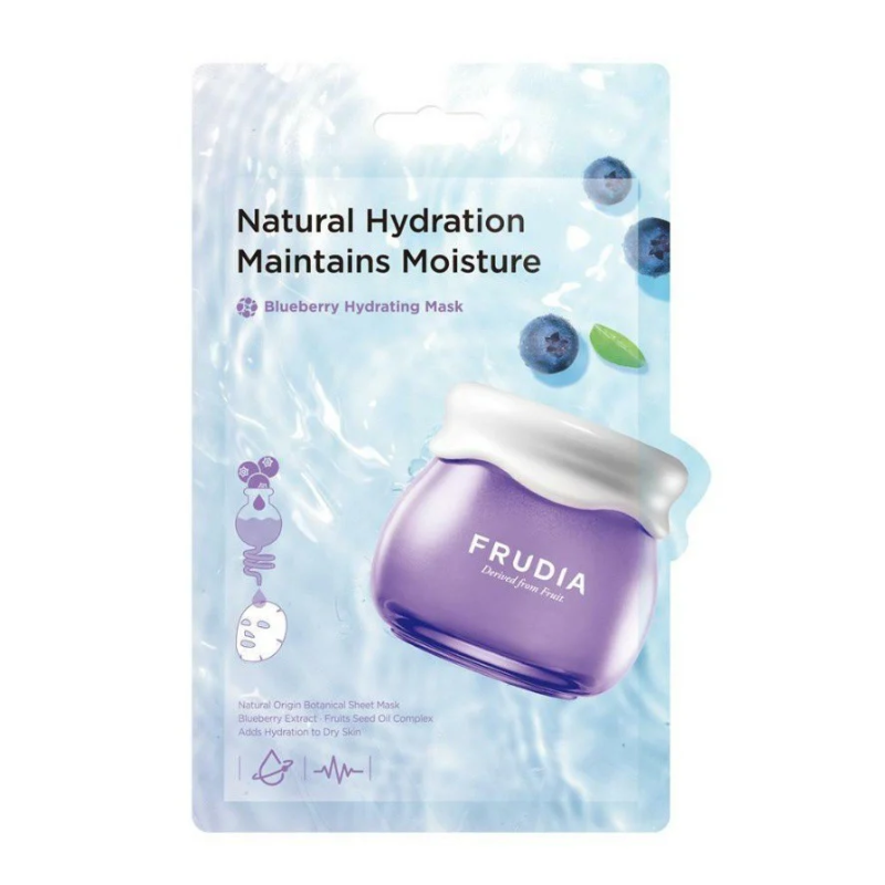 Frudia Blueberry Hydrating Sheet Mask - Υφασμάτινη Μάσκα Προσώπου για Ενυδάτωση 20ml ΜΑΣΚΕΣ ΠΡΟΣΩΠΟΥ