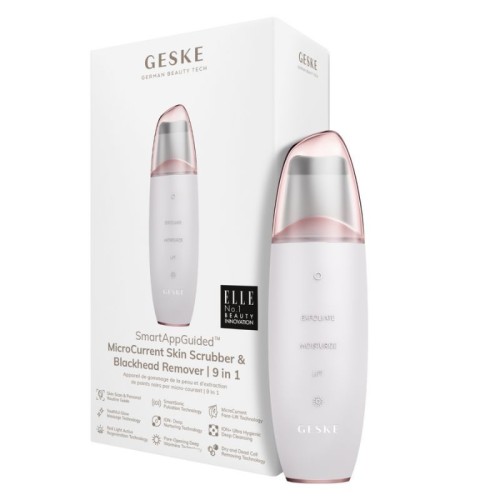 Geske MicroCurrent Skin Scrubber & Αφαίρεσης Μαύρων Στιγμάτων 9 in 1