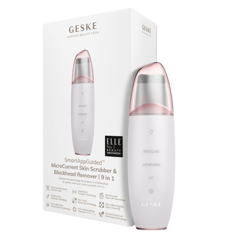 Geske MicroCurrent Skin Scrubber & Αφαίρεσης Μαύρων Στιγμάτων 9 in 1 BEAUTY TOOLS > ΗΛΕΚΤΡΙΚΑ ΕΡΓΑΛΕΙΑ ΑΙΣΘΗΤΙΚΗΣ 