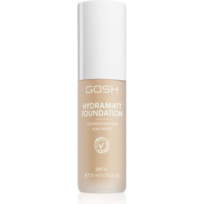 Gosh Hydramatt Liquid Make Up SPF15 002N Very Light 30ml MAKE UP + FOUNDATION