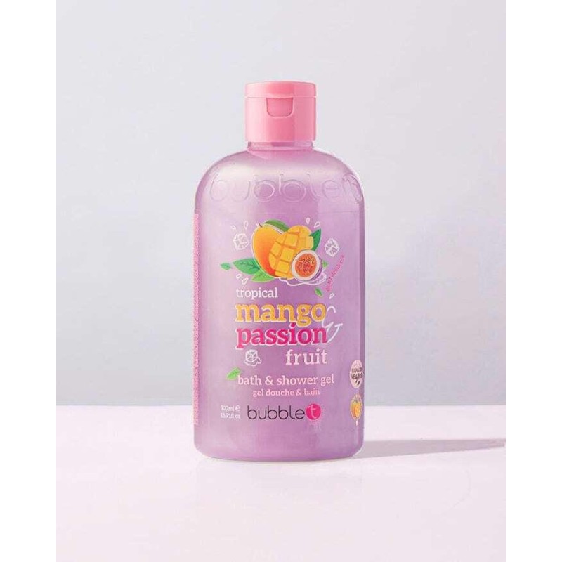 Bubble T Αφρόλουτρο Mango Passion σε Gel 500ml ΠΕΡΙΠΟΙΗΣΗ ΣΩΜΑΤΟΣ ΜΠΑΝΙΟΥ