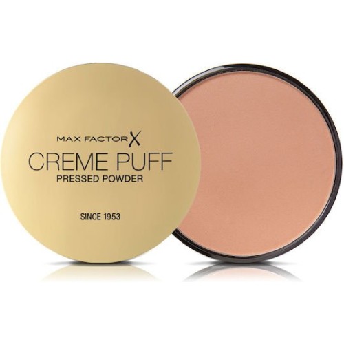 MAX FACTOR CREME PUFF PRESSED POWDER TRANSLUCENT 55 CANDLE GLOW