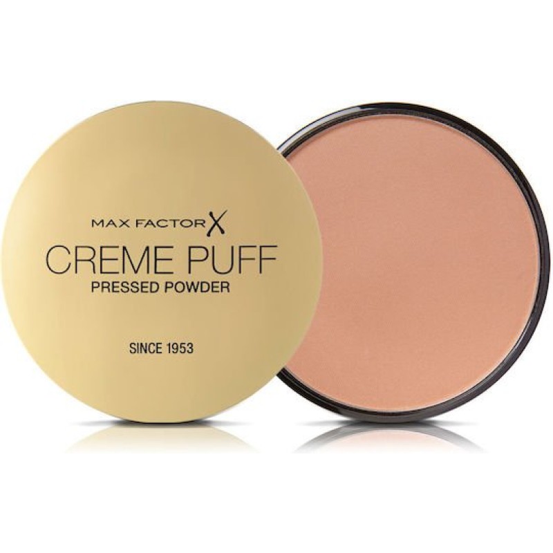 MAX FACTOR CREME PUFF PRESSED POWDER TRANSLUCENT 55 CANDLE GLOW MAKE UP + FOUNDATION