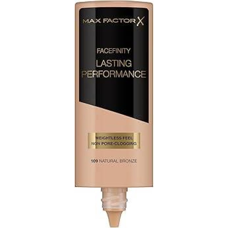 Max Factor Lasting Performance Liquid Make Up 109 Natural Bronze 35ml MAKE UP + FOUNDATION