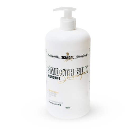 Scandal Beauty Smoothsilk Με Υαλουρονικο Οξυ, Πρωτεινες Σιταριου Και Αλοη Σαμπουάν Αναδόμησης/Θρέψης & Ενυδάτωσης 1000ml