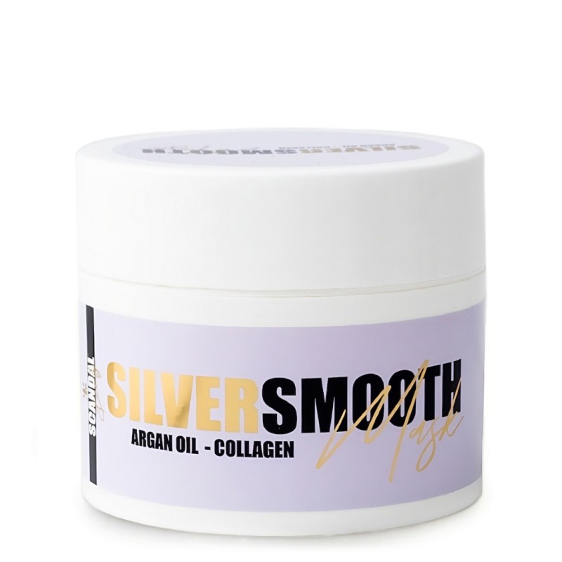 SCANDAL Silver Smooth – Silver Μάσκα Μαλλιών για Ψυχρούς Τόνους, 200ml 