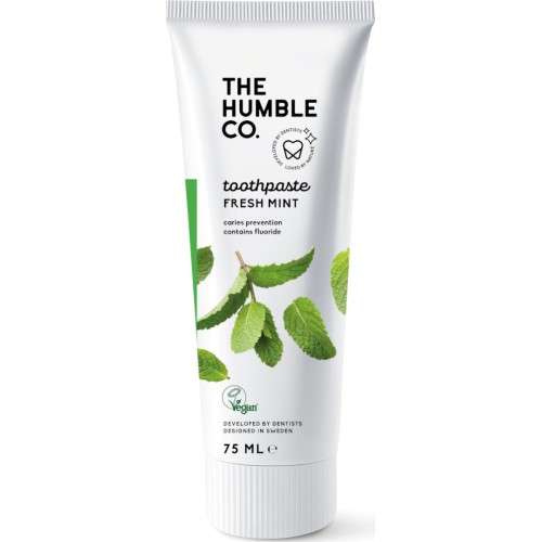 The Humble Co. Natural Οδοντόκρεμα για Πλάκα & Τερηδόνα Fresh Mint 75ml