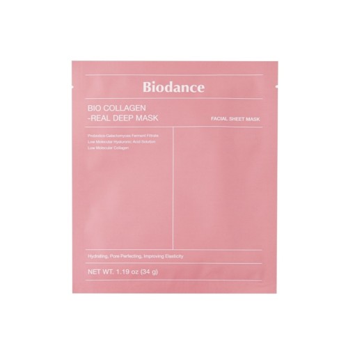 BIODANCE Bio-Collagen Real Deep Mask - Ενυδατική μάσκα για σύσφιξη, λάμψη
