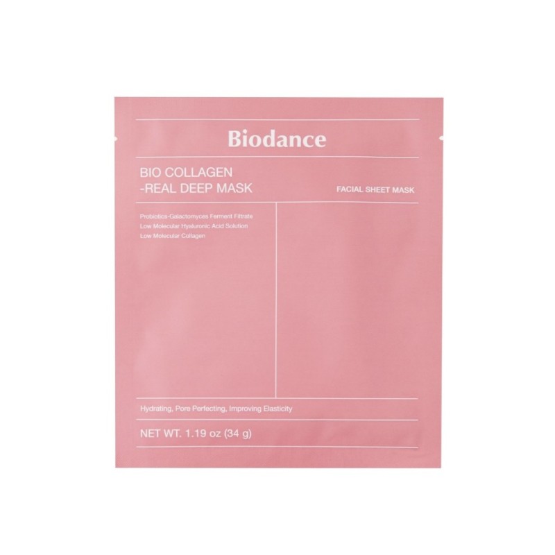 BIODANCE Bio-Collagen Real Deep Mask - Ενυδατική μάσκα για σύσφιξη, λάμψη ΜΑΣΚΕΣ ΠΡΟΣΩΠΟΥ