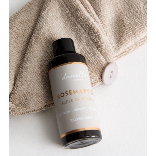 Danielle Creations Rosemary Oil And Hair Turban Set