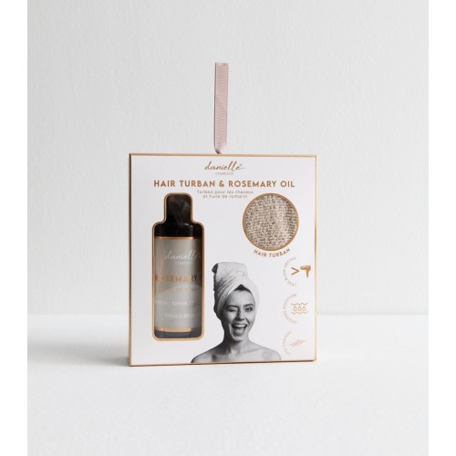 Danielle Creations Rosemary Oil And Hair Turban Set