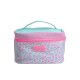 Idc Institute Cosmetic Bag Νεσεσέρ Καλλυντικών 21 X 15 X 14cm Ροζ Φιστικί ΝΕΣΕΣΕΡ