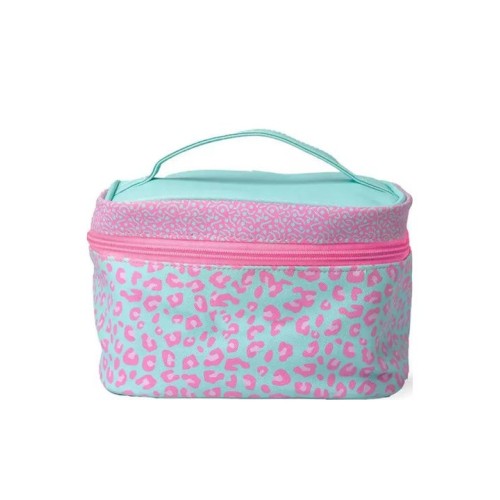 Idc Institute Cosmetic Bag Νεσεσέρ Καλλυντικών 21 X 15 X 14cm Ροζ Φιστικί