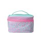Idc Institute Cosmetic Bag Νεσεσέρ Καλλυντικών 21 X 15 X 14cm Ροζ Φιστικί ΝΕΣΕΣΕΡ