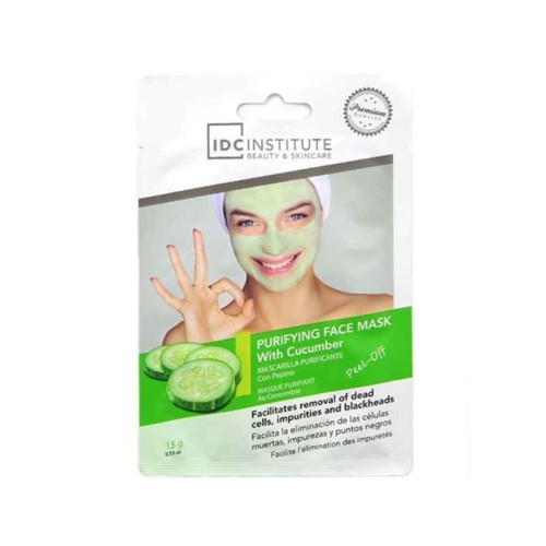 IDC INSTITUTE  Peel Οff Face Mask Cucumber 15G