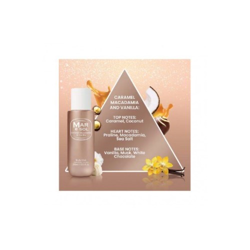 MAR E SOL Caramel Macadamia & Vanilla Body Mist 250ml