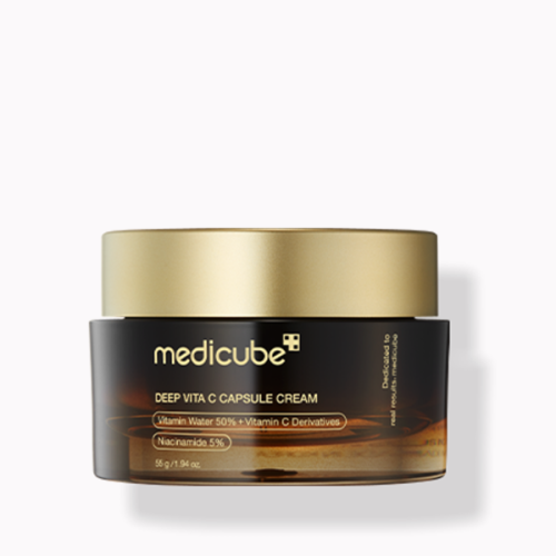 Medicube Deep Vita C Capsule Cream | Κρέμα με Κάψουλες Βιταμίνης C - Λάμψη, Σύσφιξη & Ομοιόμορφος Τόνος