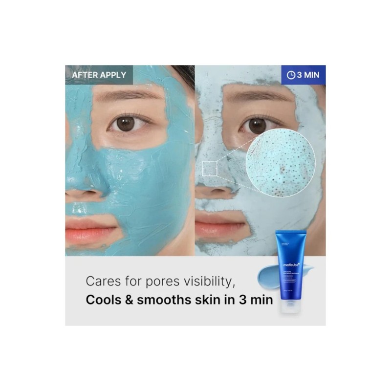 MEDICUBE Zero Pore Blackhead Mud Mask - Μάσκα Αποτοξίνωσης με Άργιλο ΜΑΣΚΕΣ ΠΕΡΙΠΟΙΗΣΗΣ 