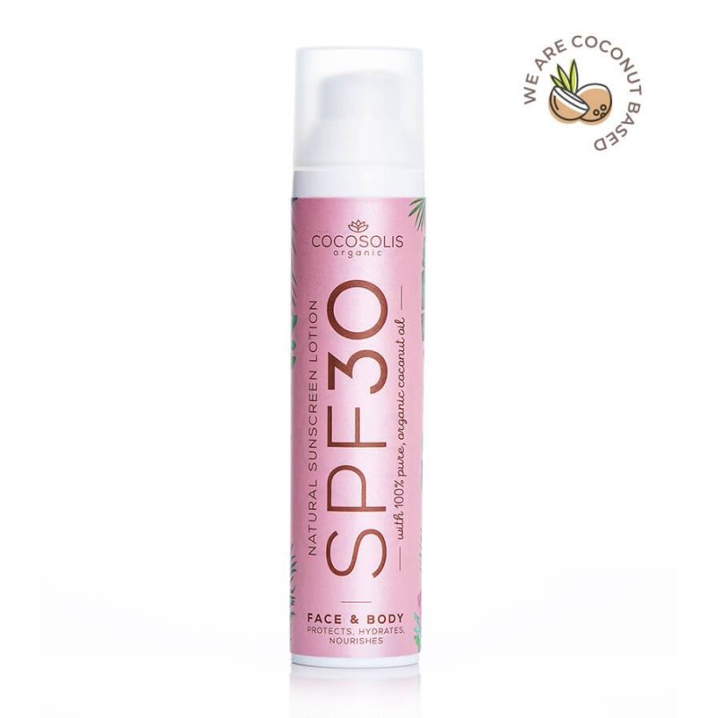 COCOSOLIS SPF30 Natural Sunscreen Lotion 100GR ΑΝΤΗΛΙΑΚΑ + ΜΑΥΡΙΣΤΙΚΑ