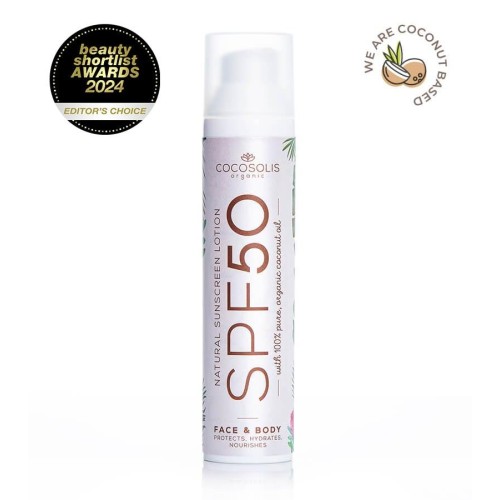 COCOSOLIS SPF50 Natural Sunscreen Lotion 100GR