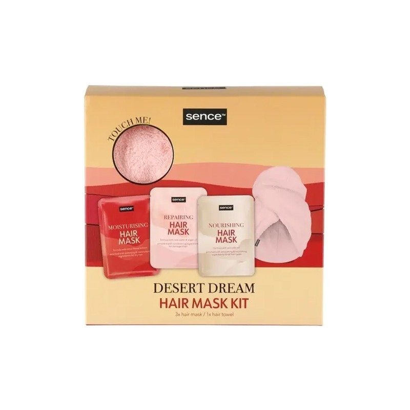 SENCE Collection Giftset Desert Dream Hair Mask Kit Ancient 4pcs ΜΑΣΚΕΣ ΜΑΛΛΙΩΝ