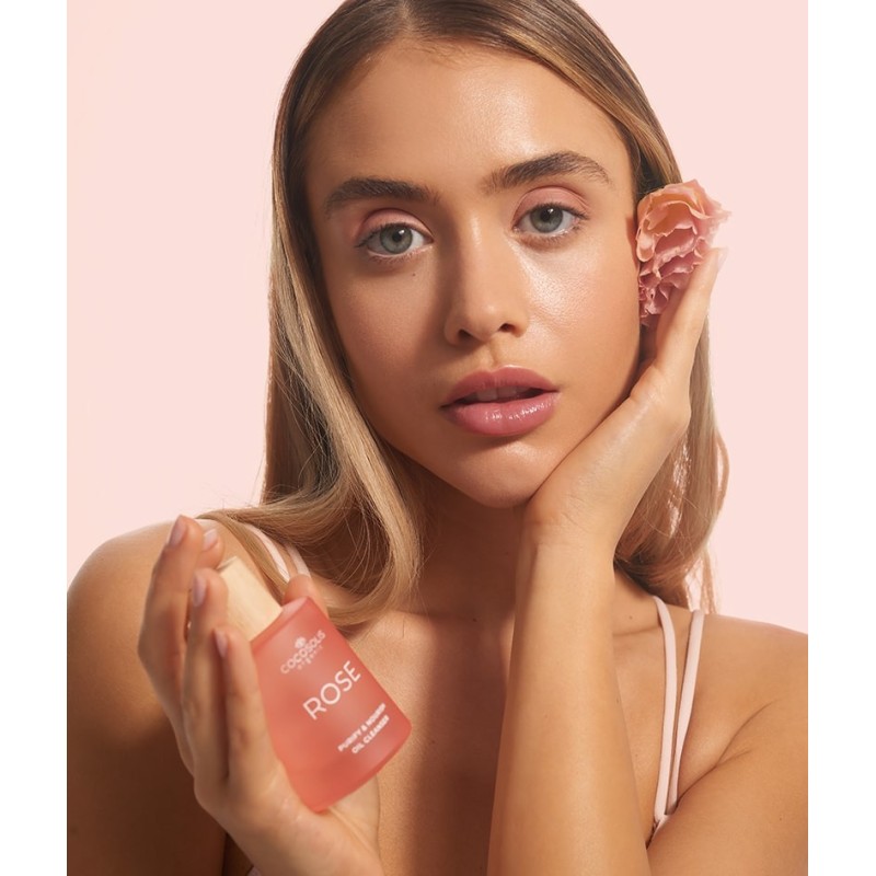 COCOSOLIS ROSE Purify & Nourish Oil Cleanser 50ML ΚΑΘΑΡΙΣΜΟΣ