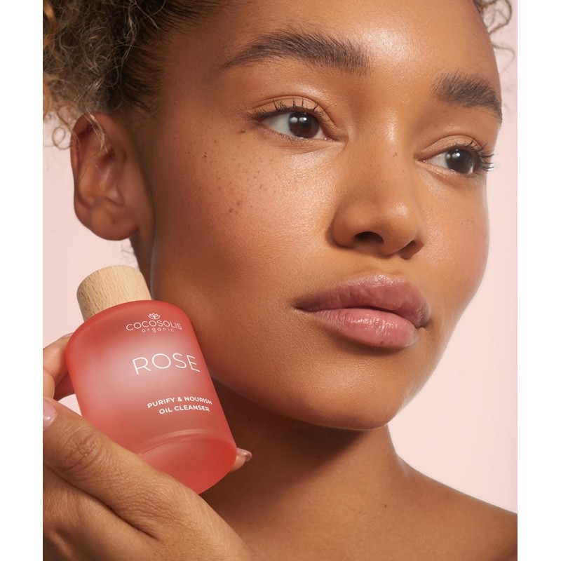COCOSOLIS ROSE Purify & Nourish Oil Cleanser 50ML ΚΑΘΑΡΙΣΜΟΣ