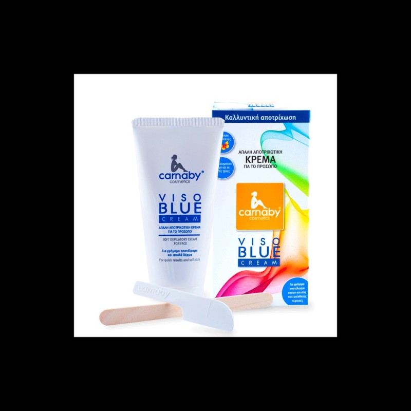 Carnaby Viso Blue Cream Απαλή αποτριχωτική κρέμα ΑΠΟΤΡΙΧΩΣΗ