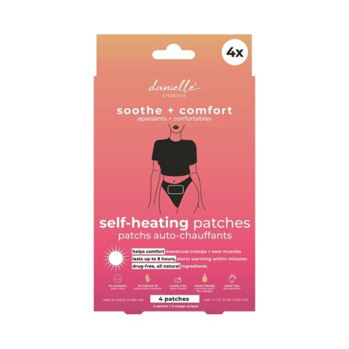 DANIELLE CREATIONS Self Heating Patches 4pcs