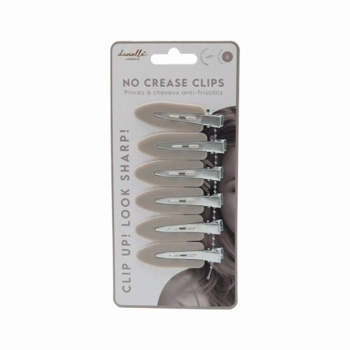 Danielle Creations Non Slip Crease Clips 6 pc