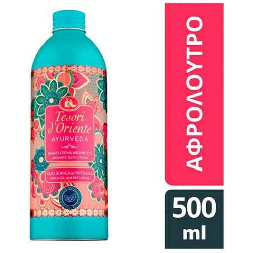 Tesori d'Oriente Ayurveda Ενυδατικό Κρεμώδες Aφρόλουτρο 500ml