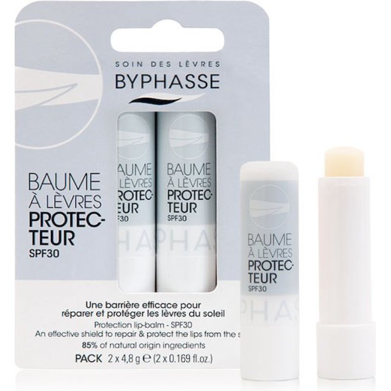 Byphasse Σετ Lip Balm SPF30 2 Pack LIP BALM