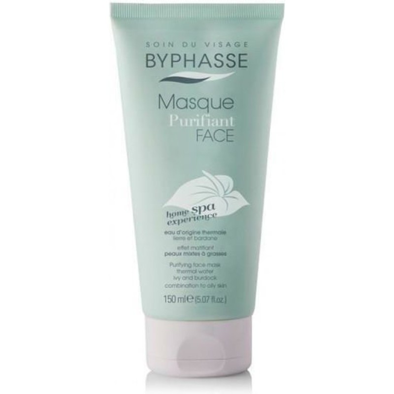 Byphasse Home Spa Experience Μάσκα Ομορφιάς Προσώπου για Καθαρισμό Με Άργιλο 150ml ΜΑΣΚΕΣ ΠΡΟΣΩΠΟΥ