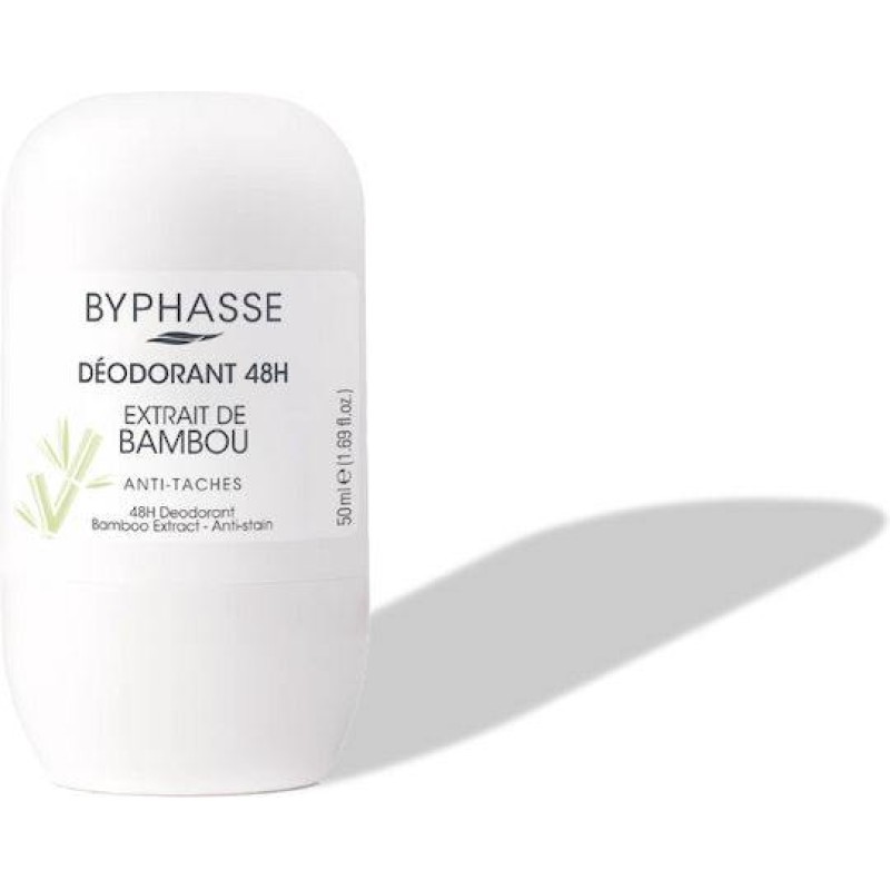 Byphasse Bamboo Extract Αποσμητικό 48h σε Roll-On 50ml ΑΠΟΣΜΗΤΙΚΑ