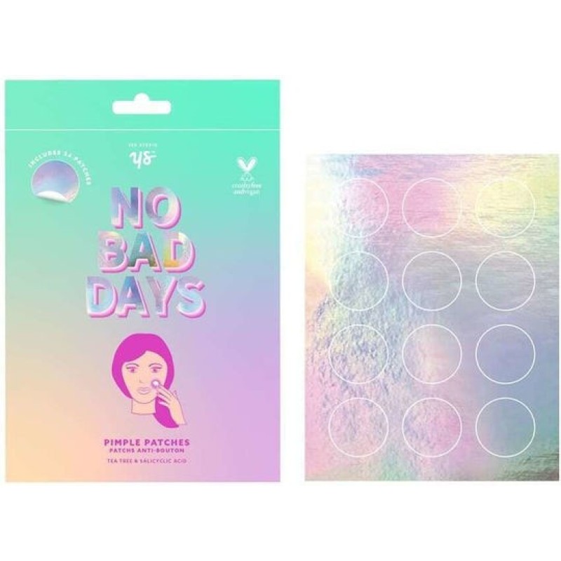 Yes Studio No Bad Days Patches Προσώπου Νύχτας για Καθαρισμό 24τμχ PATCHES ΠΡΟΣΩΠΟΥ