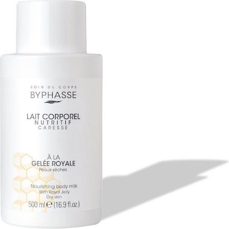 Byphasse Royal Jelly Ενυδατική Lotion Σώματος για Ξηρές Επιδερμίδες 500ml 