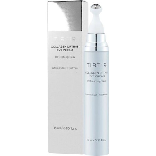 Tirtir Collagen Lifting Κρέμα Ματιών για Σύσφιξη, Ενυδάτωση & Μαύροι Κύκλοι 15ml
